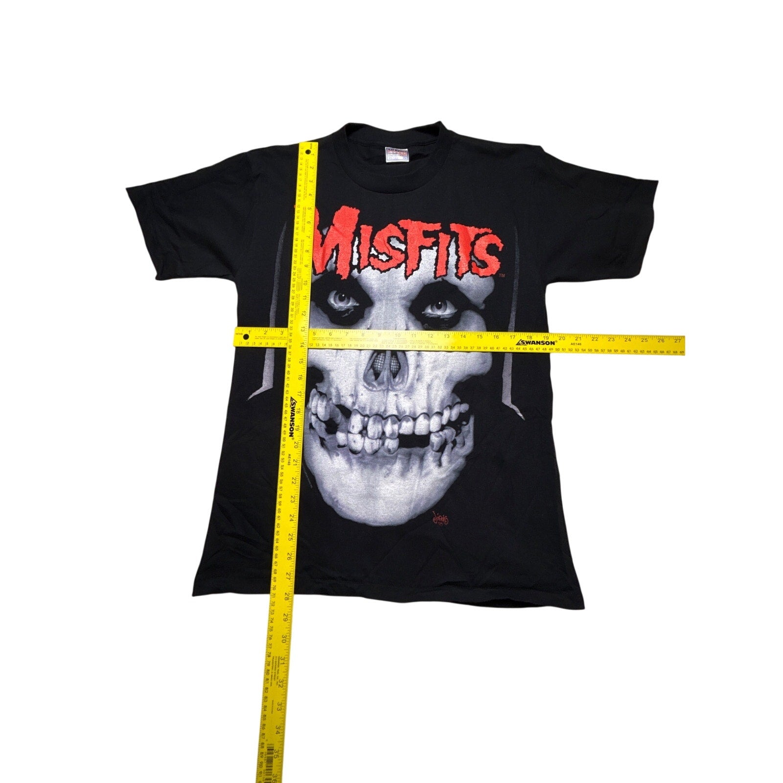 Vintage 1997 Misfits 20 Years of Terror Band T-Shirt M Horror Punk