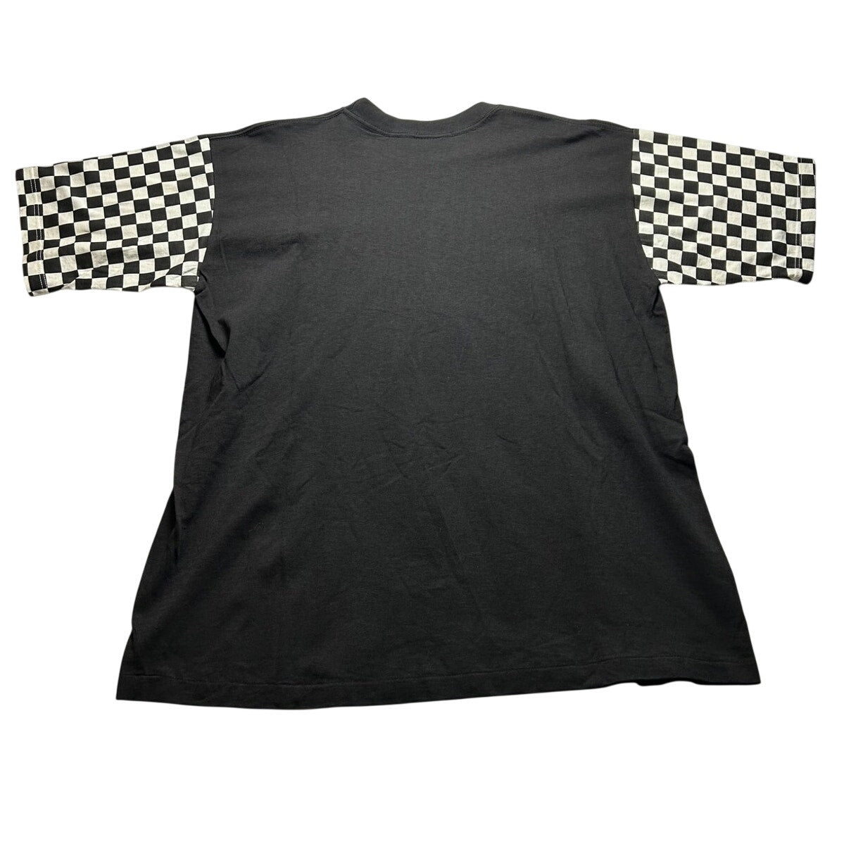 Vintage 90s Team NASCAR USA Winners Circle Checkered Flag T-Shirt